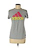Adidas Gray Short Sleeve T-Shirt Size M - photo 1