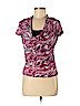Sharagano Pink Short Sleeve Top Size M (petite) - photo 1