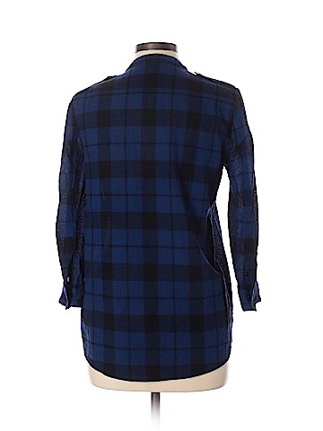 Burberry Brit 3/4 Sleeve Button-Down Shirt (view 2)