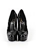 Yves Saint Laurent 100% Leather Black Heels Size EU 36 1/2 - photo 2
