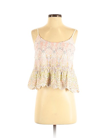 Feather Bone Sleeveless Blouse (view 1)