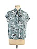 Ann Taylor LOFT Blue Sleeveless Blouse Size L (petite) - photo 1