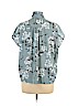 Ann Taylor LOFT Blue Sleeveless Blouse Size L (petite) - photo 2