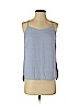 Ann Taylor LOFT 100% Polyester Blue Sleeveless Blouse Size XS (petite) - photo 1
