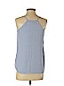 Ann Taylor LOFT 100% Polyester Blue Sleeveless Blouse Size XS (petite) - photo 2