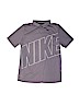 Nike 100% Polyester Graphic Gray Short Sleeve Polo Size XL (youth) - photo 1