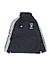 Adidas 100% Polyester Black Track Jacket Size M (youth) - photo 1