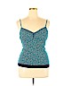 L.e.i. 100% Cotton Blue Tank Top Size XL - photo 1