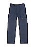 Unionbay 100% Polyester Solid Blue Cargo Pants Size 7 - 8 - photo 1