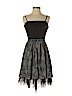 Aqua Black Casual Dress Size S - photo 1