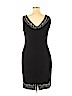 Maggy London 100% Polyester Black Cocktail Dress Size 14 - photo 2