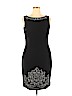 Maggy London 100% Polyester Black Cocktail Dress Size 14 - photo 1