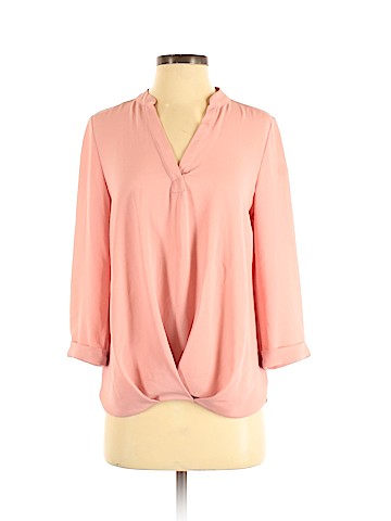 Charlotte Russe Long Sleeve Blouse (view 1)