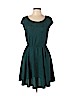 BCX 100% Polyester Green Casual Dress Size L - photo 1