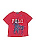 Polo by Ralph Lauren 100% Cotton Graphic Red Short Sleeve T-Shirt Size 8 - photo 1