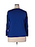DressBarn Blue Long Sleeve Top Size 2X - photo 2