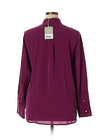 Everlane Long Sleeve Silk Top (view 2)