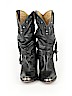 Saks Fifth Avenue 100% Leather Black Boots Size 6 1/2 - photo 2