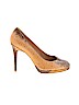 Stuart Weitzman 100% Leather Tan Heels Size 10 - photo 1
