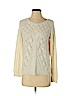 Eyeshadow 100% Acrylic Ivory Pullover Sweater Size S - photo 1
