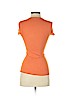Splendid Orange Short Sleeve Henley Size XS - photo 2