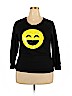 Emozioni Black Pullover Sweater Size 2X - photo 1