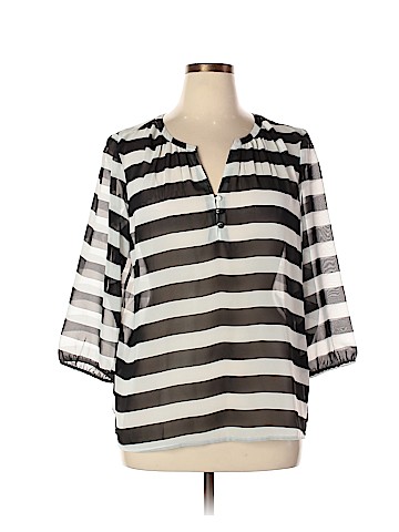 Ann Taylor 3/4 Sleeve Blouse (view 1)