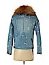 Mao Mao Kong 100% Cotton Blue Denim Jacket Size S - photo 2
