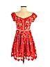Francesca's 100% Polyester Red Cocktail Dress Size S - photo 1