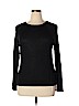 INC International Concepts Black Pullover Sweater Size XL - photo 1