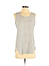 Ann Taylor LOFT Outlet 100% Polyester White Sleeveless Blouse Size XS (petite) - photo 1