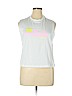 SoulCycle x FILA 100% Cotton White Sleeveless T-Shirt Size XL - photo 1