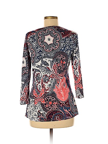 Cottonade Paris 3/4 Sleeve Top (view 2)