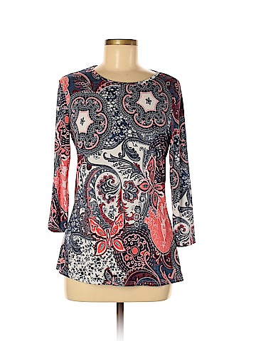 Cottonade Paris 3/4 Sleeve Top (view 1)