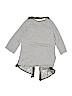 Bobbie Brooks 100% Cotton Print Gray 3/4 Sleeve Top Size 14 - 16 - photo 2