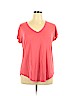 Maurices Pink Short Sleeve T-Shirt Size XL - photo 1