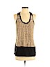 Eileen Fisher 100% Silk Tan Sleeveless Silk Top Size XS - photo 1