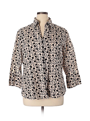 Harve Benard Long Sleeve Button-Down Shirt (view 1)