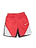 Nike 100% Polyester Red Athletic Shorts Size 7 - photo 1