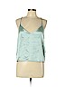 Forever 21 100% Polyester Blue Sleeveless Blouse Size L - photo 1