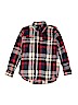 Gap Kids 100% Cotton Red Long Sleeve Button-Down Shirt Size 12 - photo 1