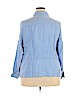 Lands' End 100% Linen Blue Long Sleeve Button-Down Shirt Size 20 - photo 2