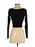 Forever 21 Black Long Sleeve Top Size S - photo 2