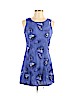 Dby 100% Rayon Blue Casual Dress Size 11 - 12 - photo 1