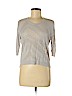 IRO 100% Viscose Ivory 3/4 Sleeve Top Size M - photo 1