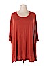 Roaman's Orange Short Sleeve Top Size 18 (L) - photo 1