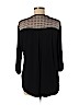 Vince Camuto 100% Polyester Black 3/4 Sleeve Blouse Size M - photo 2