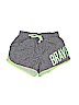 Justice 100% Polyester Graphic Gray Athletic Shorts Size 12 - photo 1