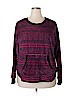 Simply Vera Vera Wang Pink Sweatshirt Size XXL - photo 1
