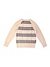 Gap Kids 100% Cotton Stripes Gray Pullover Sweater Size 6 - 7 - photo 2